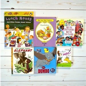 Children’s Book Bundle - 6 Classic Illustrated Stories